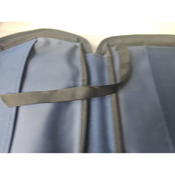 VTG Bible Gear Bible Cover Case Blue Zip Bookmark Pockets - Picture 7 of 16